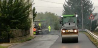 Posato a Montorso per la prima volta in provincia l?asfalto ?ecologico?