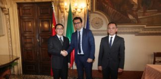 Firmato memorandum di cooperazione reciproca (anche economica) con la città cinese di Guiyang. Rucco: “presto un vero e proprio gemellaggio”