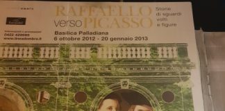 Flop della mostra a palazzo Chiericati? Concorrenza di ?Raffaello verso Picasso? con la gigantografia lì da sei anni…