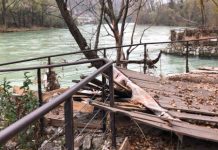 Valstagna, danni maltempo alle grotte di Oliero, Ivan Pontarollo: “Lavori in atto e per marzo tutto ok”