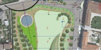 Rucco e Cicero lanciano la piazza di Bertesina e il percorso pedonale (secondo al bilancio partecipativo 2018)