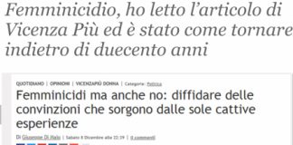 La guerra dei sessi e la fattoria degli animali: VicenzaPiù risponde al blog di Nadia Somma su Il Fatto Quotidiano. Misoginia o misandria?