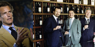 Zonin spa sottoscrive linea di credito revolving per 40 milioni di euro per le esigenze di cassa dopo i 65 milioni di Benetton versati come capitale Alessandro Benetton con Gianni Zonin e figli