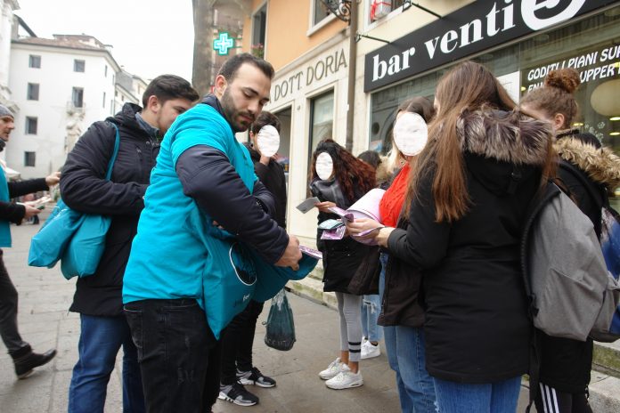 volontari Droga Vicenza