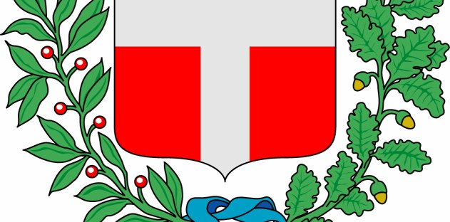 Parte dello stemma di Vicenza utilizzato per patrocinio
