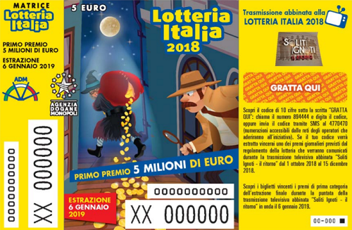 Biglietto Lotteria Italia