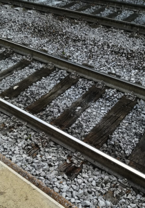 Binari in stazione a Vicenza