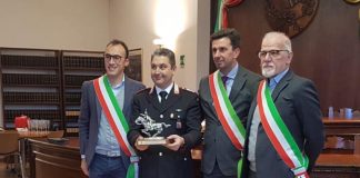 Ugo Crisci lascia il servizio, Dolzan e Petrolli al comando Carabinieri di Romano d’Ezzelino ed Enego Cerimonia di commiato del luogotenente Ugo Crisci