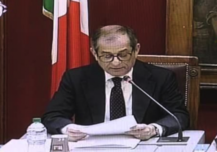 Giovanni Tria in Commissione