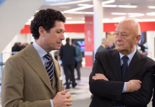 Matteo Marzotto nominato Presidente di Fas. Zaia: “grande attenzione al riciclaggio” Matteo Marzotto con Lorenzo Cagnoni