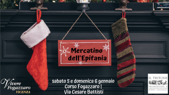 Mercatino dell'Epifania a corso Fogazzaro