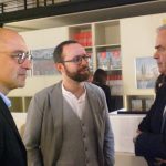 Marco Goldin si ferma dopo le mostre a Vicenza. E la GdF “controlla” Manildo per quelle a Treviso… Marco Goldin con Bulgarini e Variati