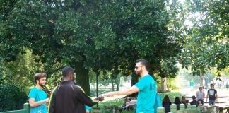 Mondo libero dalla droga: sabato a Vicenza i volontari hanno distribuito opuscoli informativi Mondo libero dalla droga a Campo Marzo