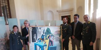 Opere d’arte confiscate ad Andrea Ghiotto, la Guardia di finanza le trasferisce a palazzo Chiericati Opere d'arte confiscate ad Andrea Ghiotto trasferite a Palazzo Chiericati