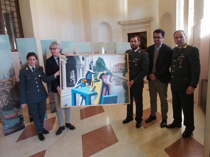 Opere d'arte confiscate ad Andrea Ghiotto trasferite a Palazzo Chiericati