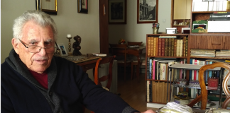 Brigata Ebraica e il “suo” Piero Cividalli classe 1926: a Tel Aviv guardando anche all’Italia Piero Cividalli a Ramat Gan - Tel Aviv, foto di Paola Farina