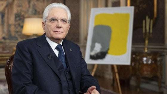 Sergio Mattarella e il suo messaggio agli italiani