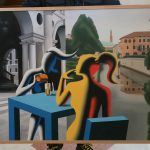 Non visibili al pubblico le 14 opere d’arte confiscate ad Andrea Ghiotto e custodite al Chiericati Uno dei quadri ora al Chiericati confiscati ad Andrea Ghiotto