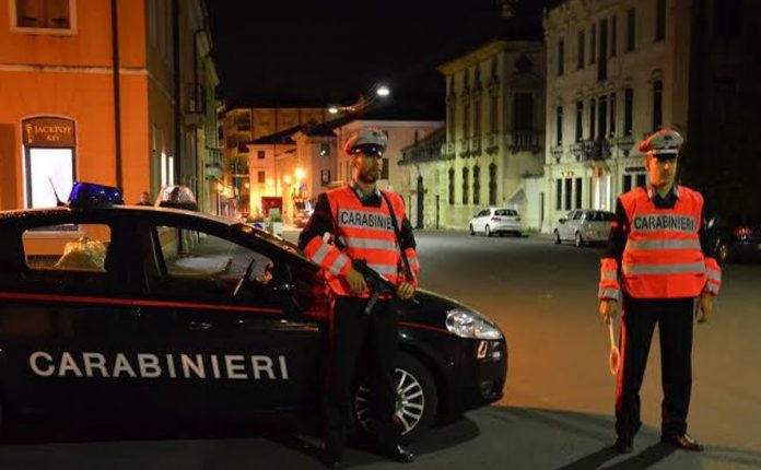 Carabinieri in azione