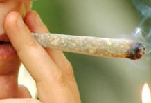 Cinese si fuma “canna” in auto dopo lite nel bar: patente ritirata spinello