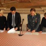 Finti poveri, accordo Comune-GdF. Rucco: “furbetti sono avvisati”. Sciaraffa: “incroceremo i dati” Da sx Dotto, Rucco, Sciaraffa (GdF), Maino