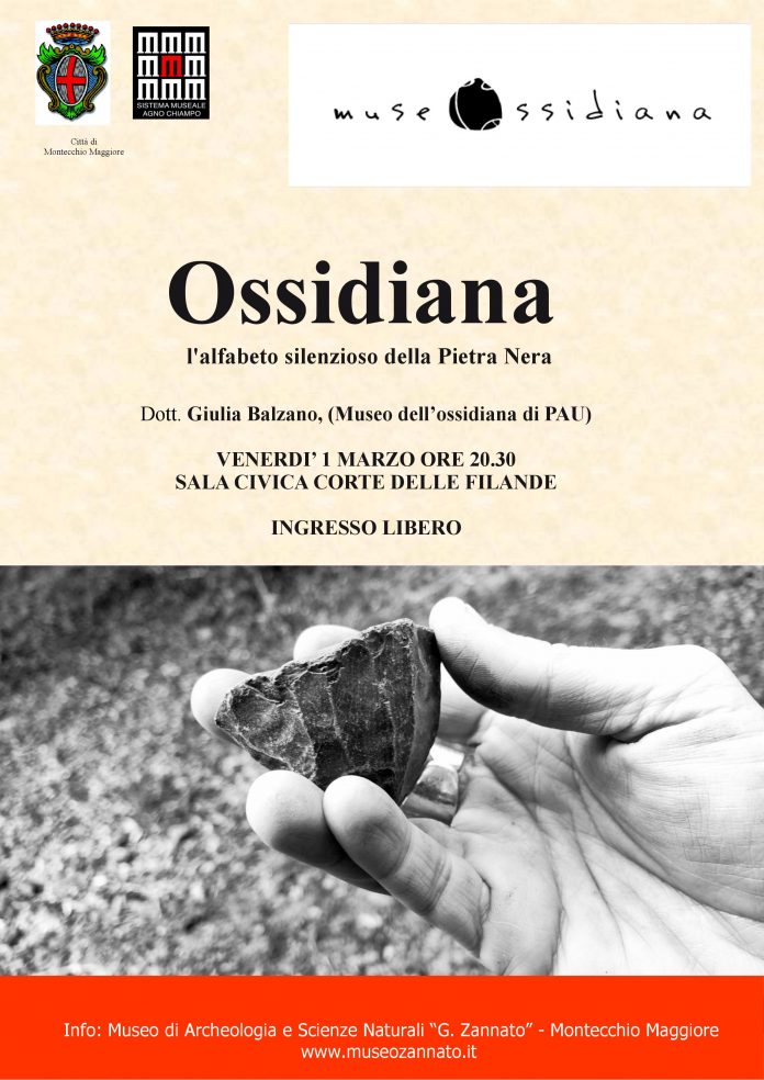 LOCANDINA conferenza Ossidiana
