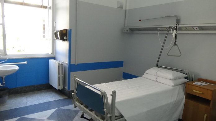 Coronavirus, una stanza di una struttura ospedaliera