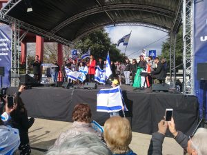 Ginevra, fine della manifestazione per Israele