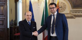 Prefetto Guidato, visita di commiato a Palazzo Trissino