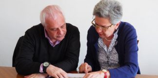 Manutenzioni, a fini preventivi sostituzione di un controsoffitto a Palazzo del Territorio