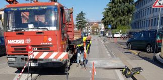 Cedimento stradale in via Legione Gallieno, da lunedì 1 aprile lavori di ripristino