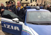Volanti della Polizia con nuova intelligenza artificiale grazie al contributo della Regione Zaia e la Polizia
