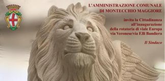 Inaugurazione della nuova rotatoria di Montecchio Maggiore e scoprimento del leone di San Marco 25 aprile