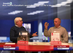 Adusbef e FIR (Fondo Indennizzo Risparmiatori): l'avv. Fulvio Cavallari interviene su VicenzaPiuTv