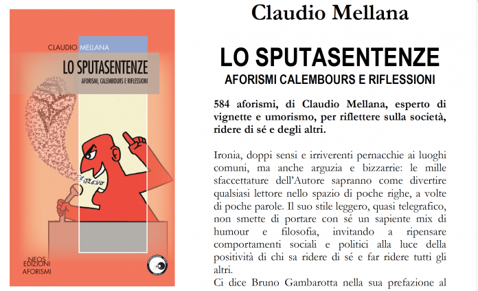 Lo sputasentenze di Claudio Mellana