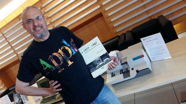 Paolo Cognetti, organizzatore del Vintage Computer Festival Italia e autore del libro "1977 - 1987 Quando il computer divenne personal"