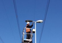 Risparmio energetico in zona industriale di Montorso Vicentino, grazie alla sostituzione delle lampade a vapori di sodio con lampade a led Risparmio energetico