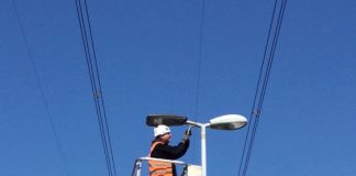 Risparmio energetico in zona industriale di Montorso Vicentino, grazie alla sostituzione delle lampade a vapori di sodio con lampade a led Risparmio energetico