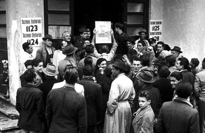 Suffragio universale, in Italia dal 1945