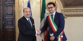 Il sindaco Rucco ha accolto a Palazzo Trissino il nuovo prefetto Pietro Signoriello