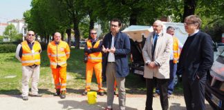 A Campo Marzo mattinata di pulizia straordinaria