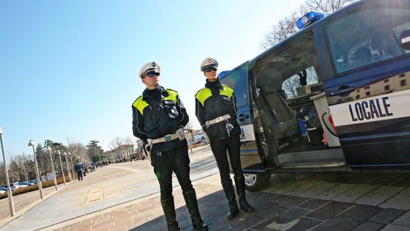 Polizia locale nordest vicentino (foto di archivio)