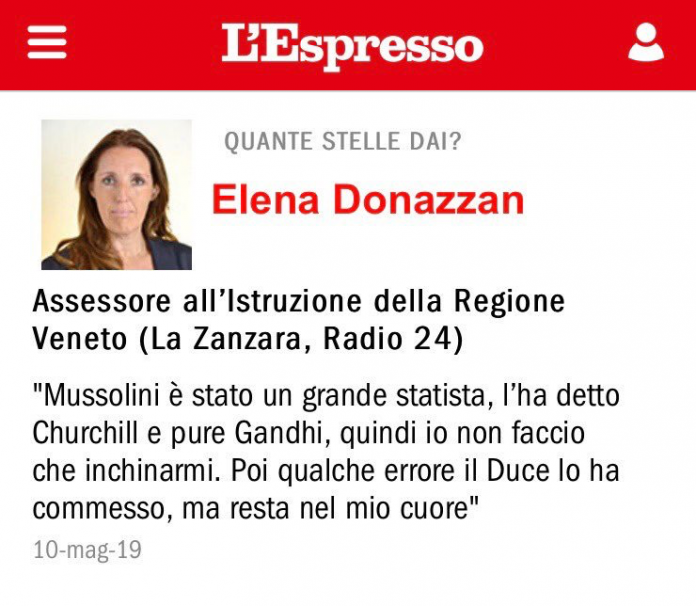 Elena Donazzan: 