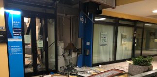 Esplosione allo sportello bancario Bcc: oscurate le telecamere esplosione sportello