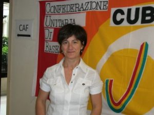 Maria Teresa Turetta (Cub Vicenza e segretario nazionale pubblico impiego)