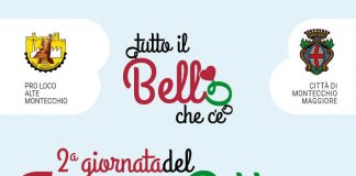 Domenica 19 maggio “2.a giornata del turismo diffuso” 10:00-19:00 a Montecchio Maggiore Turismo diffuso