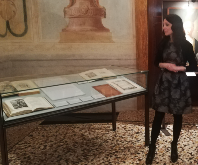 Chiara Bombardini e mostra di Cristoforo Dall’Acqua