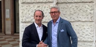 Secessione di Angiari da Verona: Zaia la “sposta” a Vicenza con un post sui social. Per l’autonomia è più difficile… Zaia e Puliafito