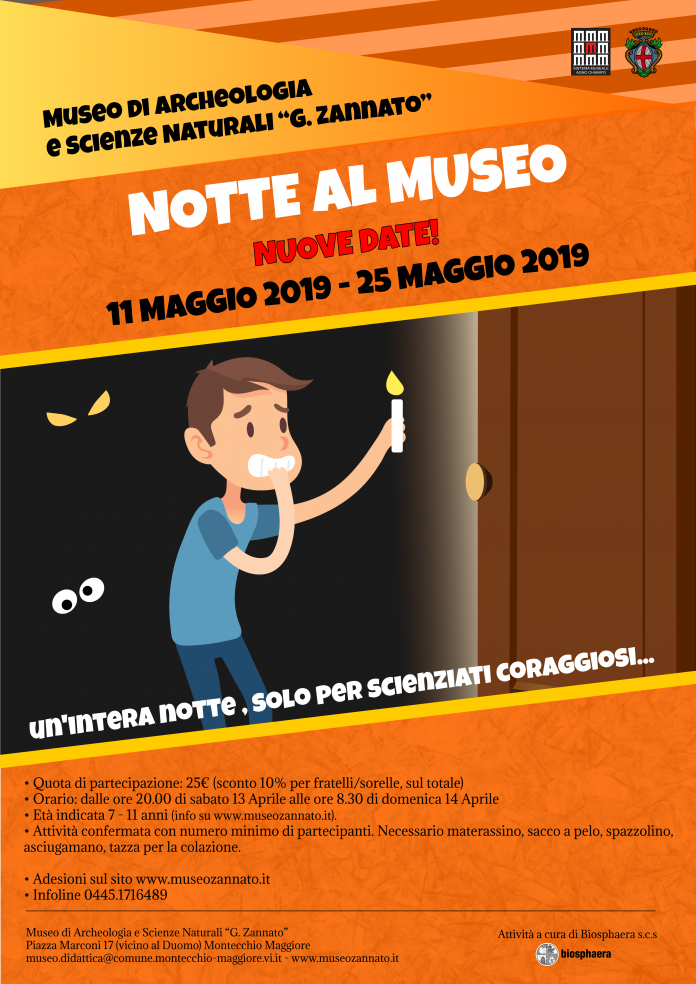 notte al museo 11 e 25 maggio