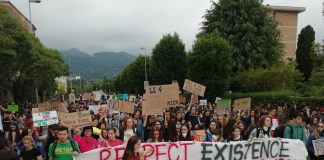 Corteo studenti devia il percorso, disagi in città a Vicenza. A Schio bloccate le rotonde studenti-schio